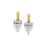 Dorsey - PORTER PEAR-CUT EARRINGS IN LAB WHITE SAPPHIRE
