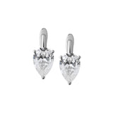 Dorsey - PORTER PEAR-CUT EARRINGS IN LAB WHITE SAPPHIRE