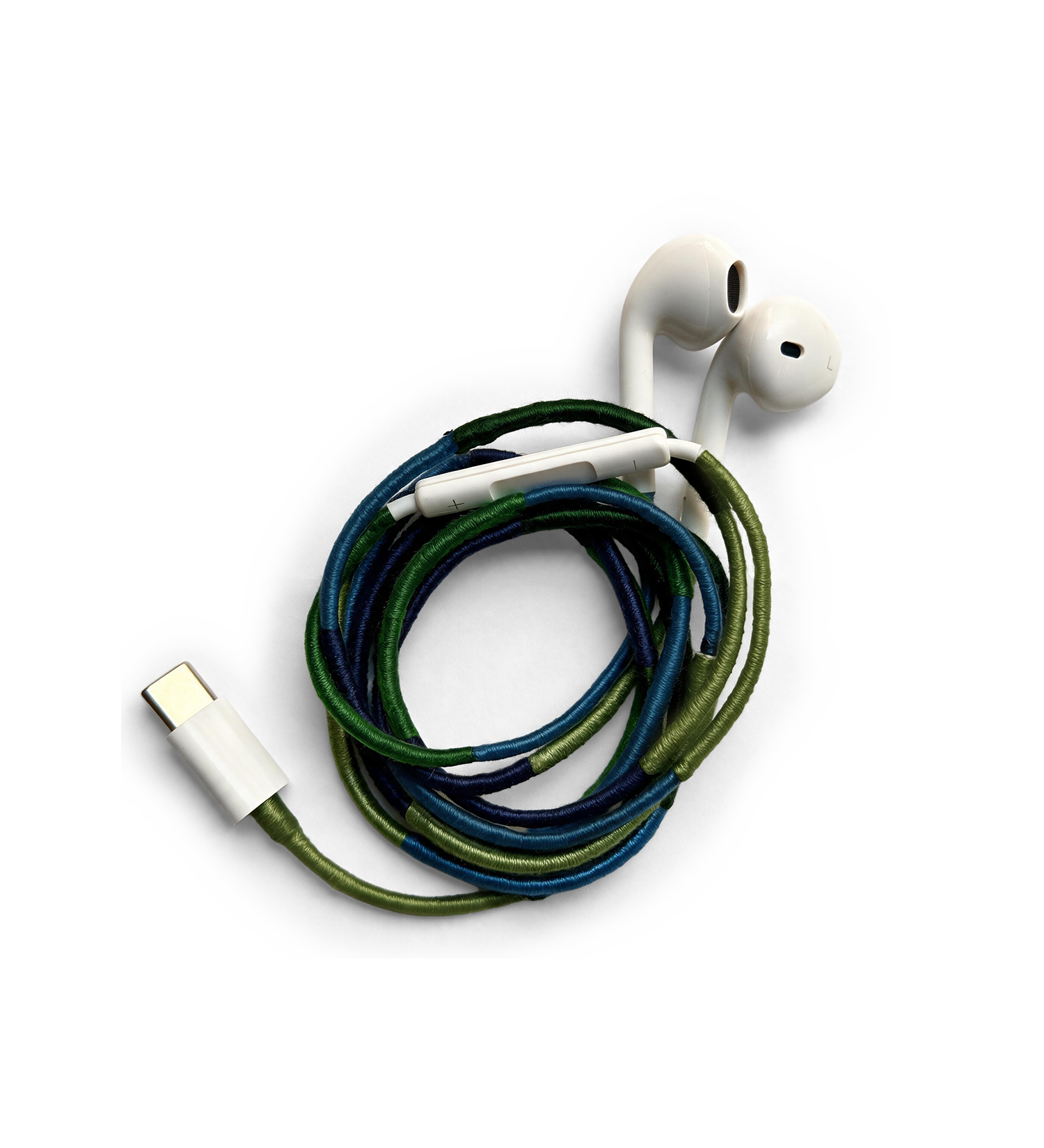 Veronica Beard - Color Block Hand - Wrapped Earphones