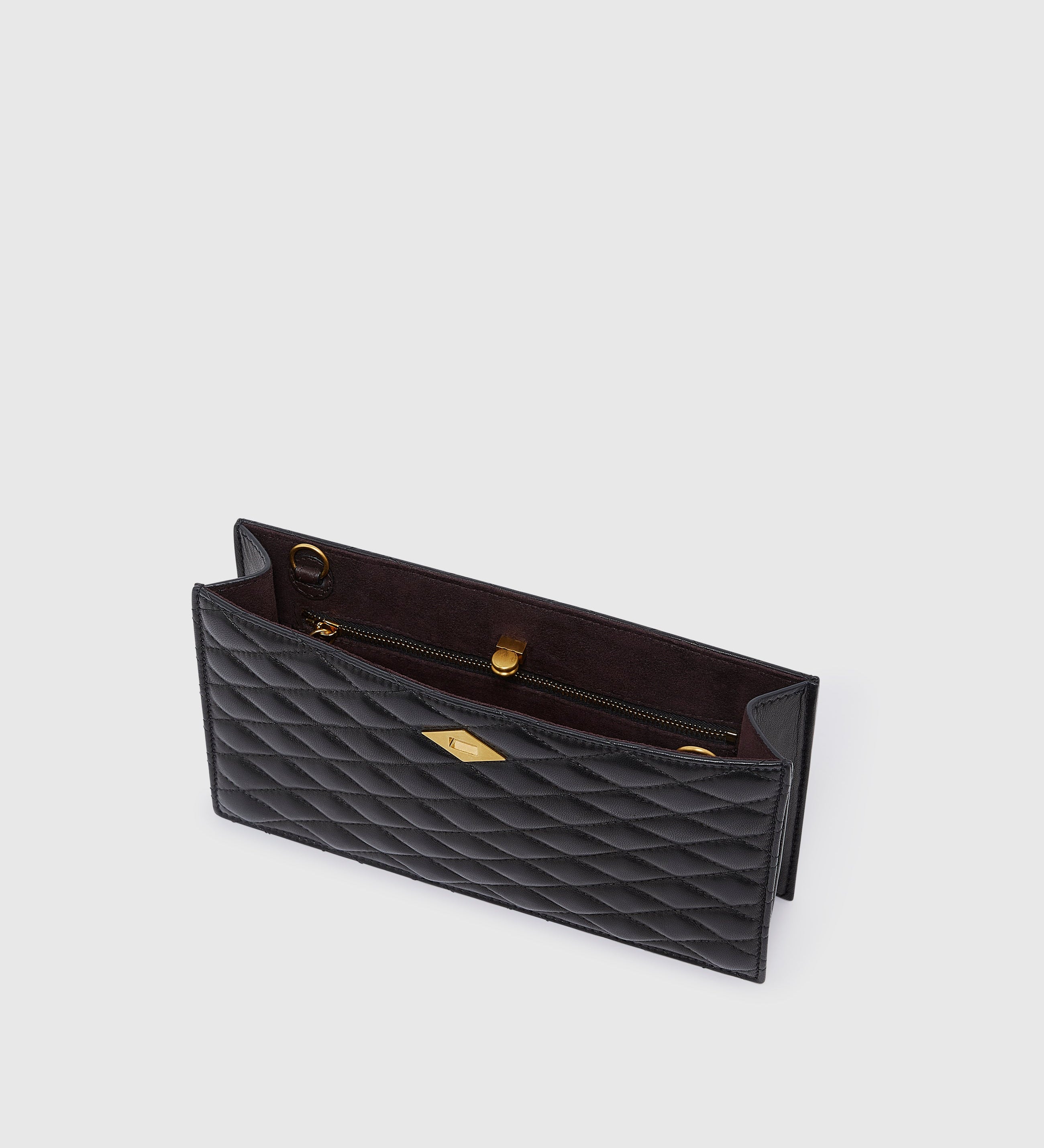 Metier - Ease 20 Nappa Diamond Quilt Black
