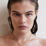 Dorsey - CORTE BEAD AND PAVÉ PENDANT NECKLACE IN AMBRE, 18K GOLD VERMEIL