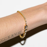 Dorsey - BLAKE GRADUATED BEZEL BRACELET IN MOISSANITE