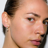 Dorsey - COLETTE 3-STONE DROP EARRINGS IN MOISSANITE