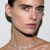Dorsey - ISADORA RIVIÈRE NECKLACE IN LAB WHITE SAPPHIRE