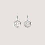 Kinn - Harper 2ctw Cushion Cut Drop Earrings White Gold