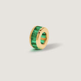 Kinn - Milestone Baguette Birthstone Charm Emerald
