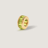 Kinn - Milestone Baguette Birthstone Charm Peridot