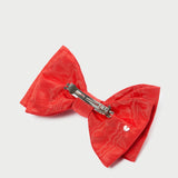Loeffler Randall - Eden Red Bow Hair Clip