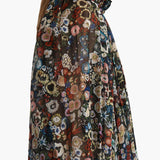 Khaite - Edgar Dress in Black Multi