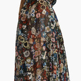 Khaite - Edgar Dress in Black Multi
