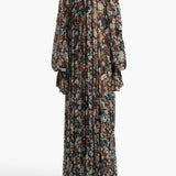 Khaite - Edgar Dress in Black Multi