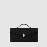 Metier - Edge Clutch Nubuck Black