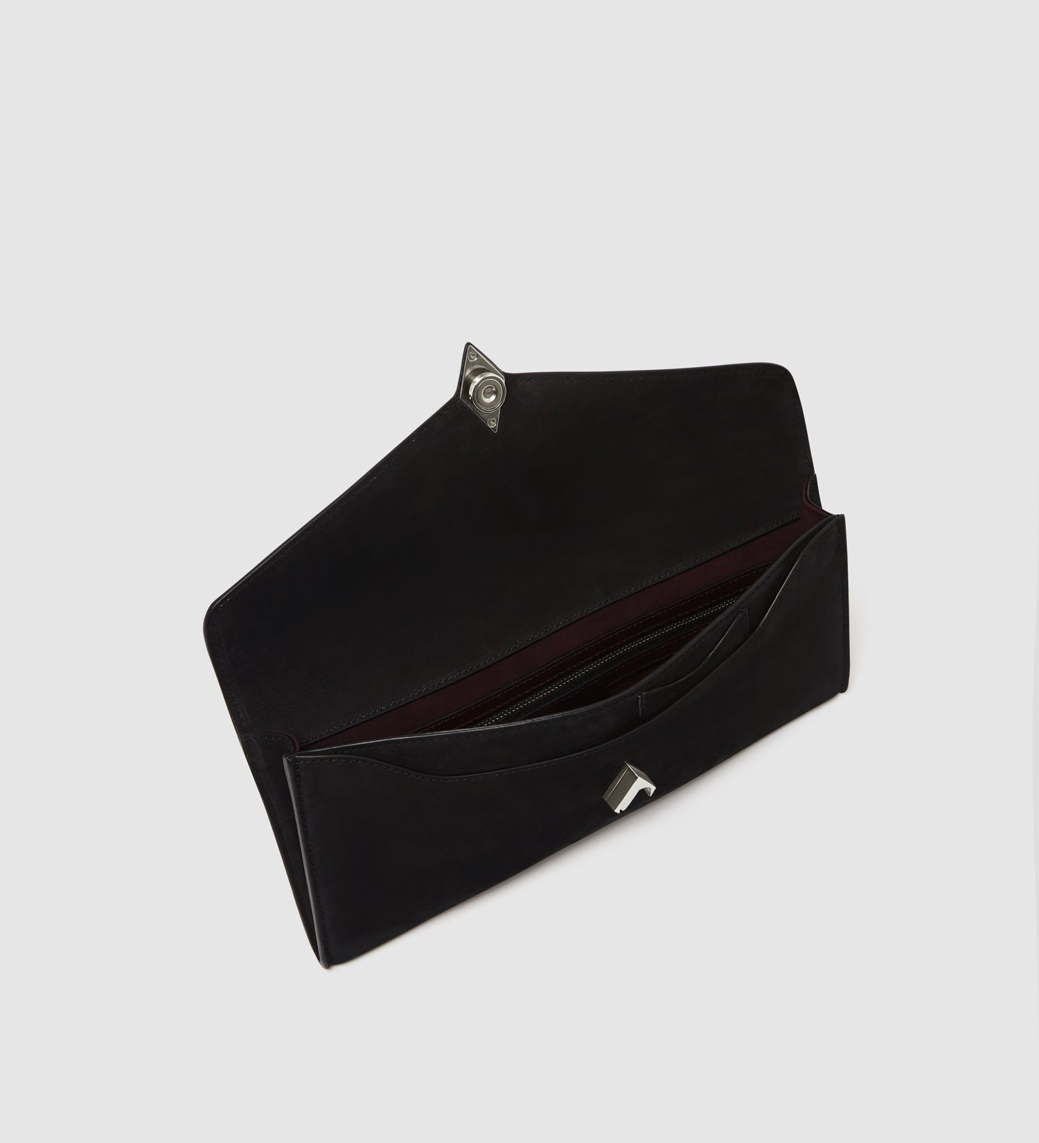Metier - Edge Clutch Nubuck Black