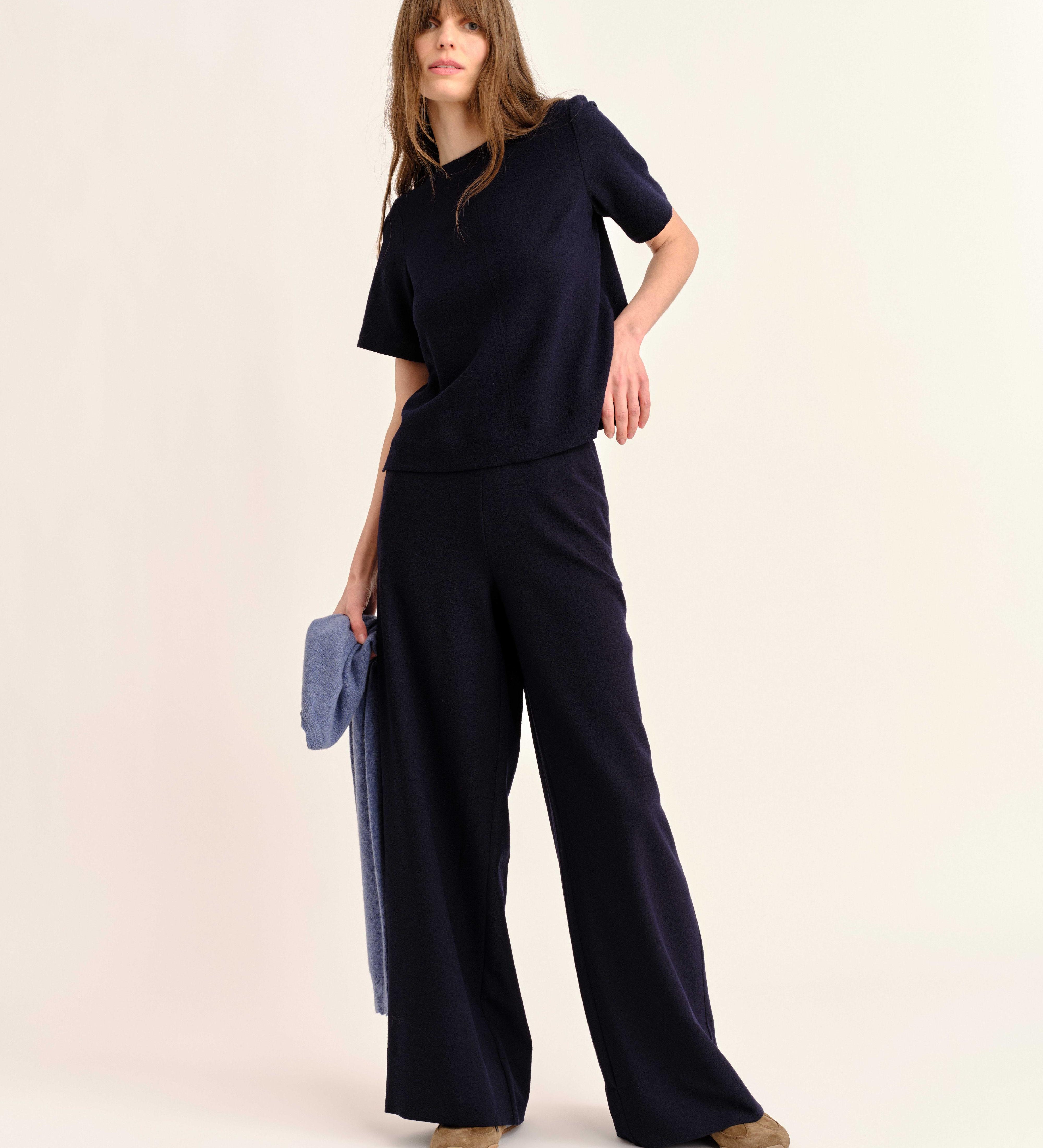 Cartolina - SP26 Chloe Top - Dark Navy
