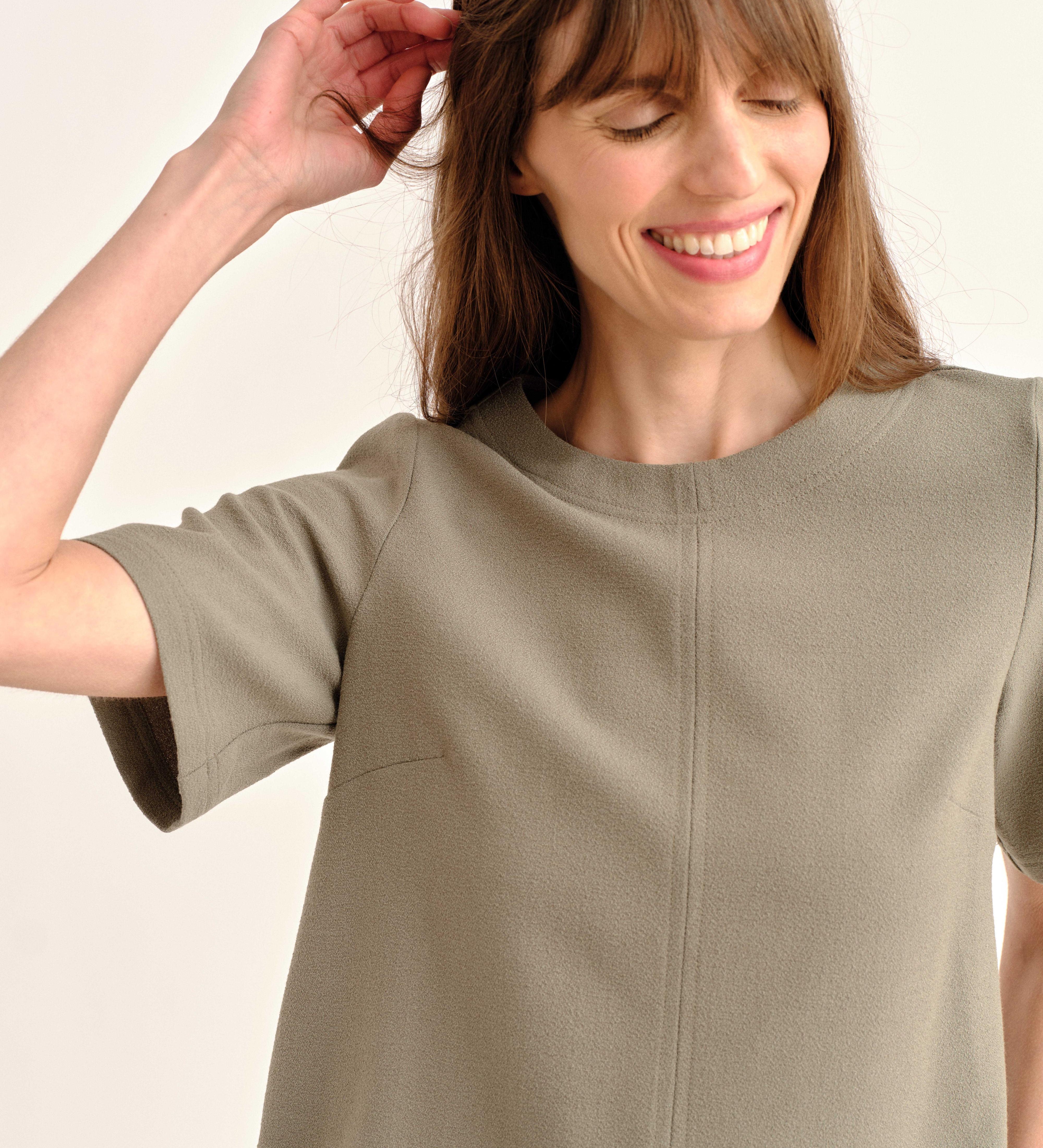 Cartolina - SP26 Chloe Top - Moss