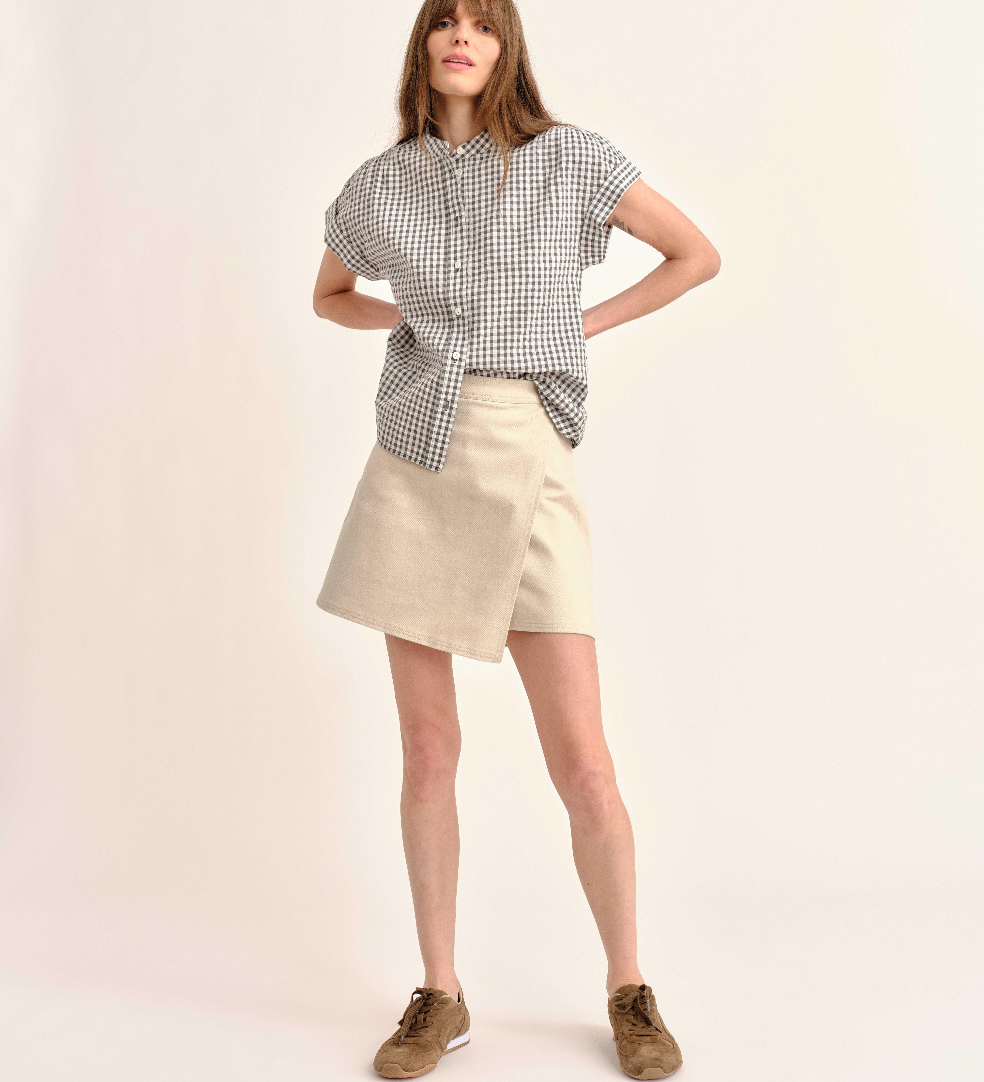 Cartolina - SP26 Elisa Skort - Ivory