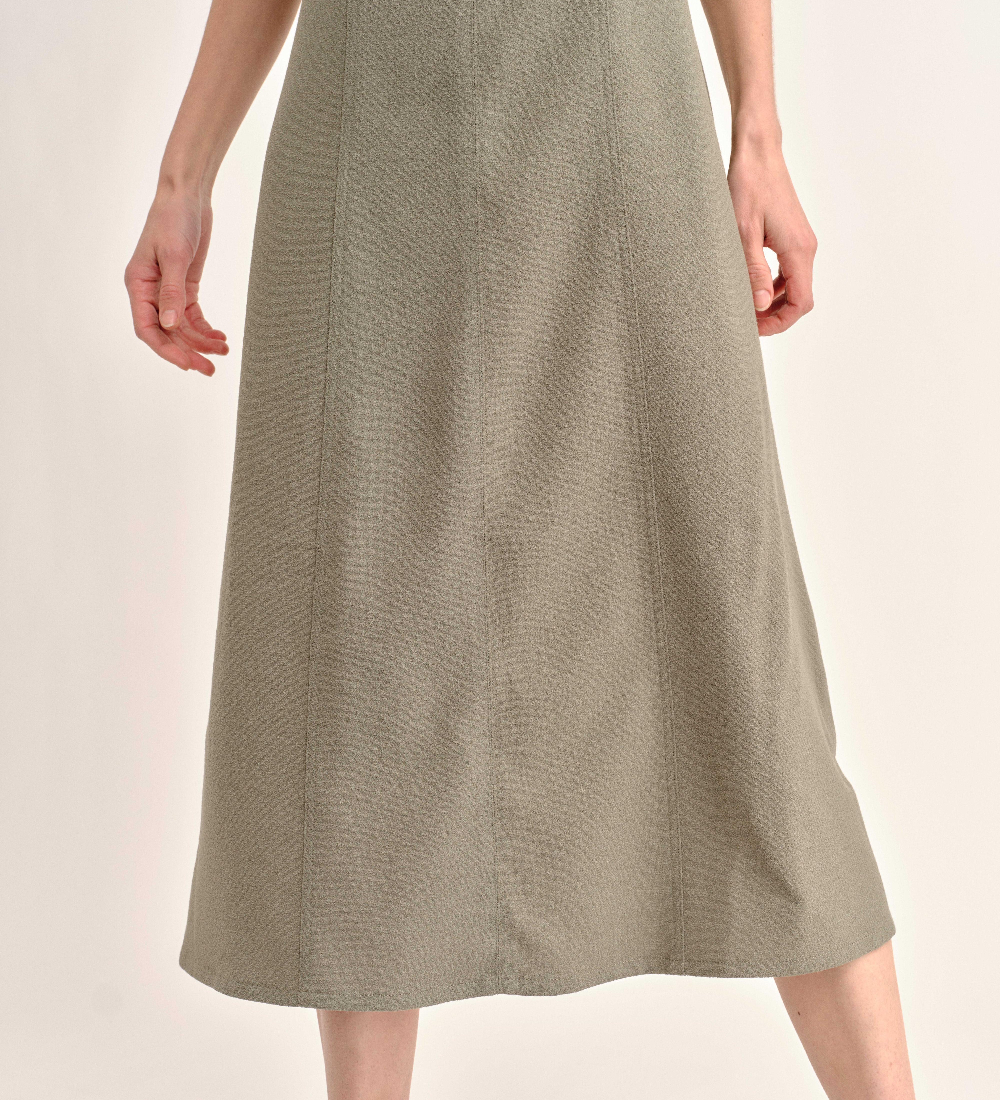 Cartolina - SP26 Rain Midi Dress - Moss