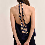 Cartolina - SP26 Legare Halter Top - Mariner's Bloom
