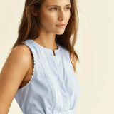 Cartolina - GD26 Hadley Romper - Light Blue