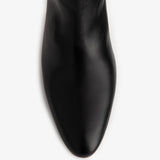Jude - Edita Knee Boot Black Leather And Sand Suede