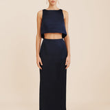 Posse - JOY CROP TOP - MIDNIGHT