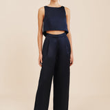 Posse - JOY CROP TOP - MIDNIGHT