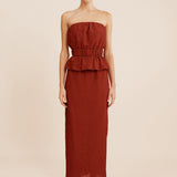 Posse - AURELIA SKIRT - MERLOT