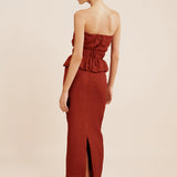 Posse - AURELIA SKIRT - MERLOT