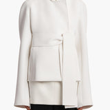 Khaite - Edith Jacket in Chalk