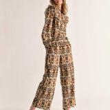 Cartolina - PF26 Mia Pant - Kaleidoscope Print