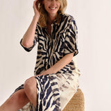 Cartolina - PF26 Lucia Dress - Zebra