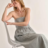 Cartolina - SP26 Chalmers Halter Midi Dress - Moss