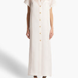 Khaite - Effy Dress in Chalk