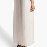 Khaite - Effy Dress in Chalk