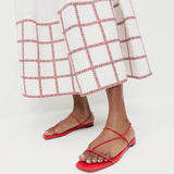 Loeffler Randall - Eleanor Red Strappy Sandal