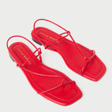 Loeffler Randall - Eleanor Red Strappy Sandal