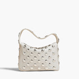 Khaite - Small Elena Bag in Off-White Leather with Studs