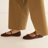 DÔEN - ELENI MARY JANE -- CHOCOLATE SUEDE