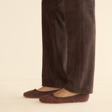 DÔEN - ELENI MARY JANE -- CHOCOLATE SUEDE