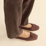 DÔEN - ELENI MARY JANE -- CHOCOLATE SUEDE