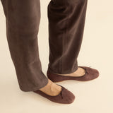 DÔEN - ELENI MARY JANE -- CHOCOLATE SUEDE