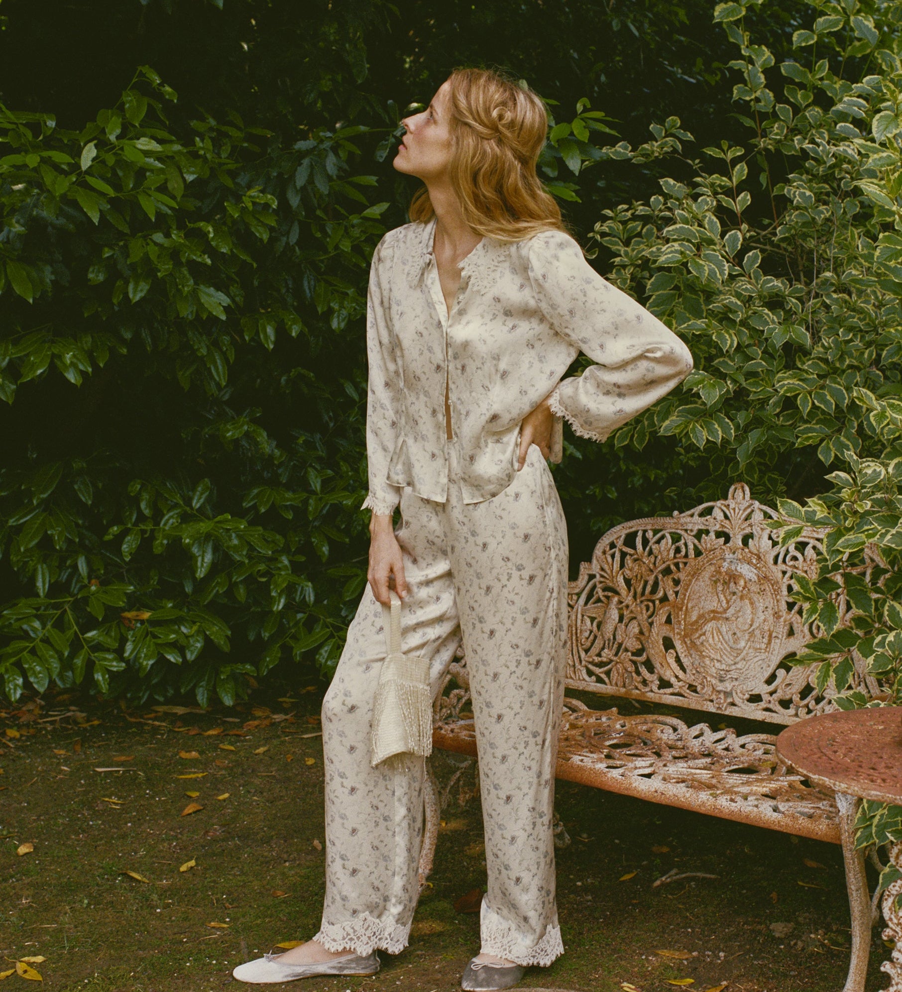 DOEN - ELIANNE TOP - - CAMELLIA BLOOM