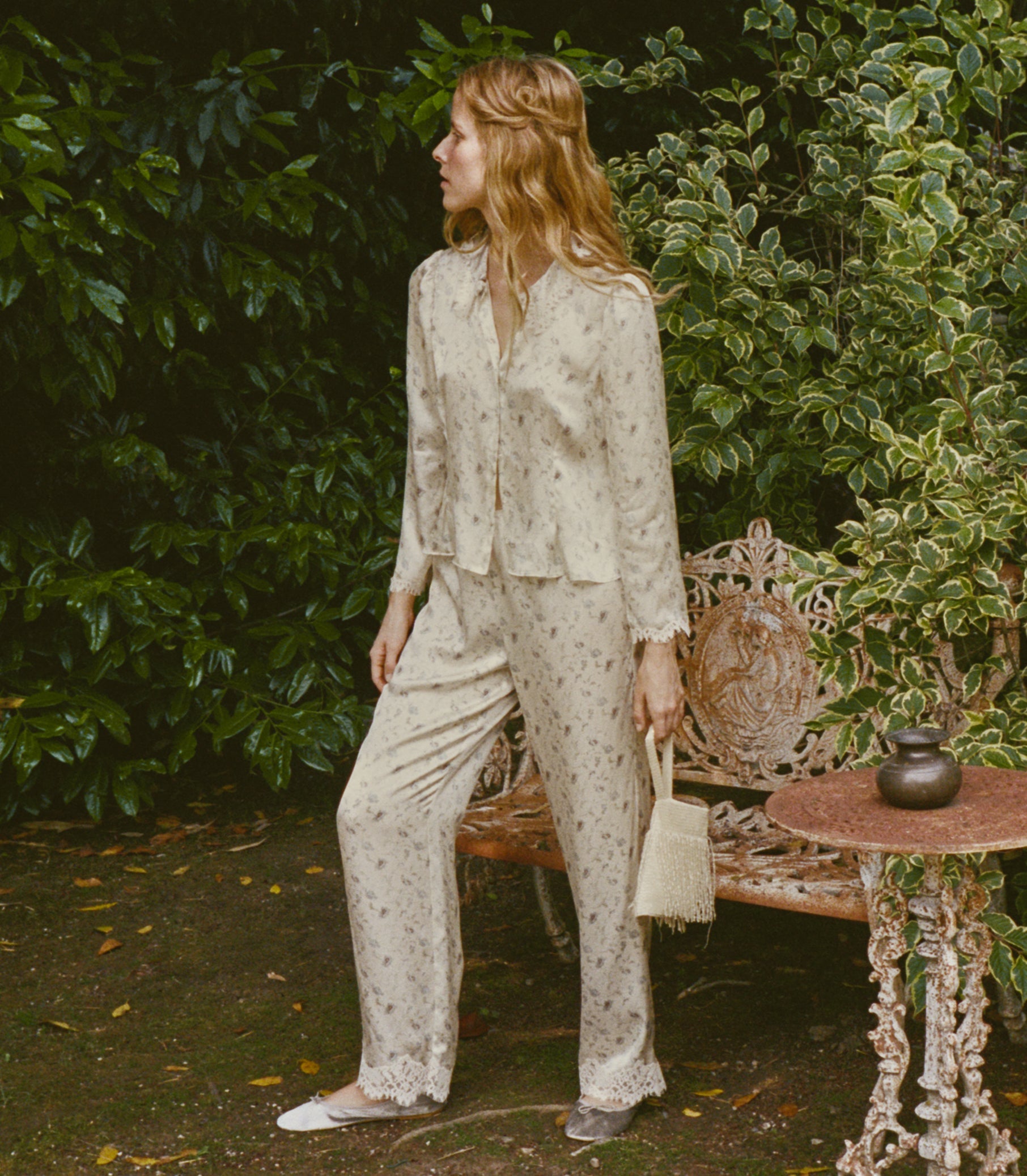 DOEN - ELIANNE TOP - - CAMELLIA BLOOM