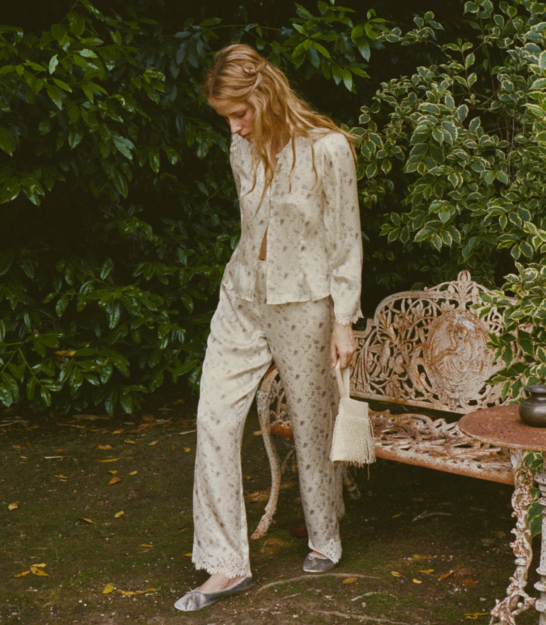 DOEN - ELIANNE TOP - - CAMELLIA BLOOM