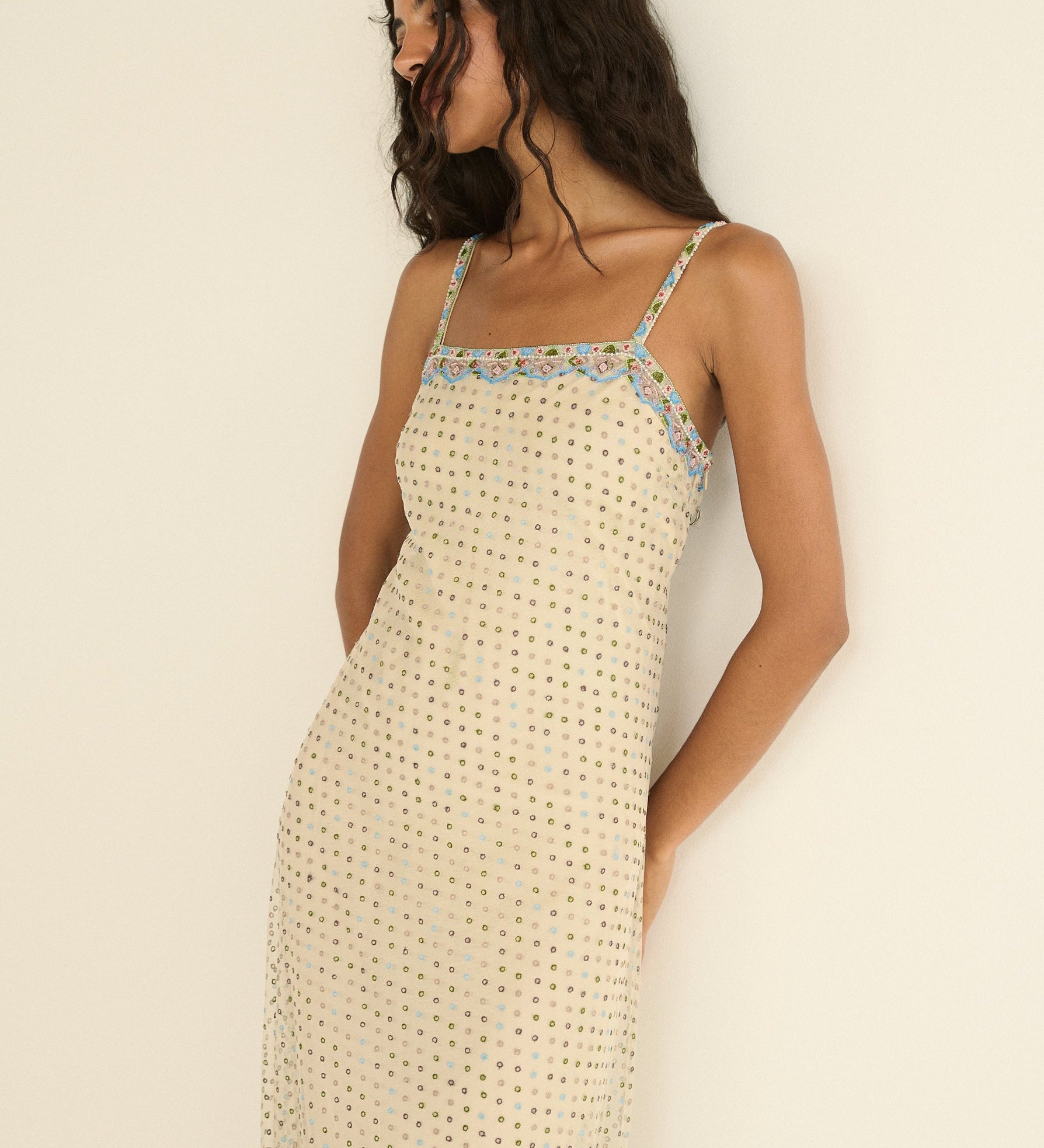 DOEN - ELIDA DRESS - - CANDLELIGHT
