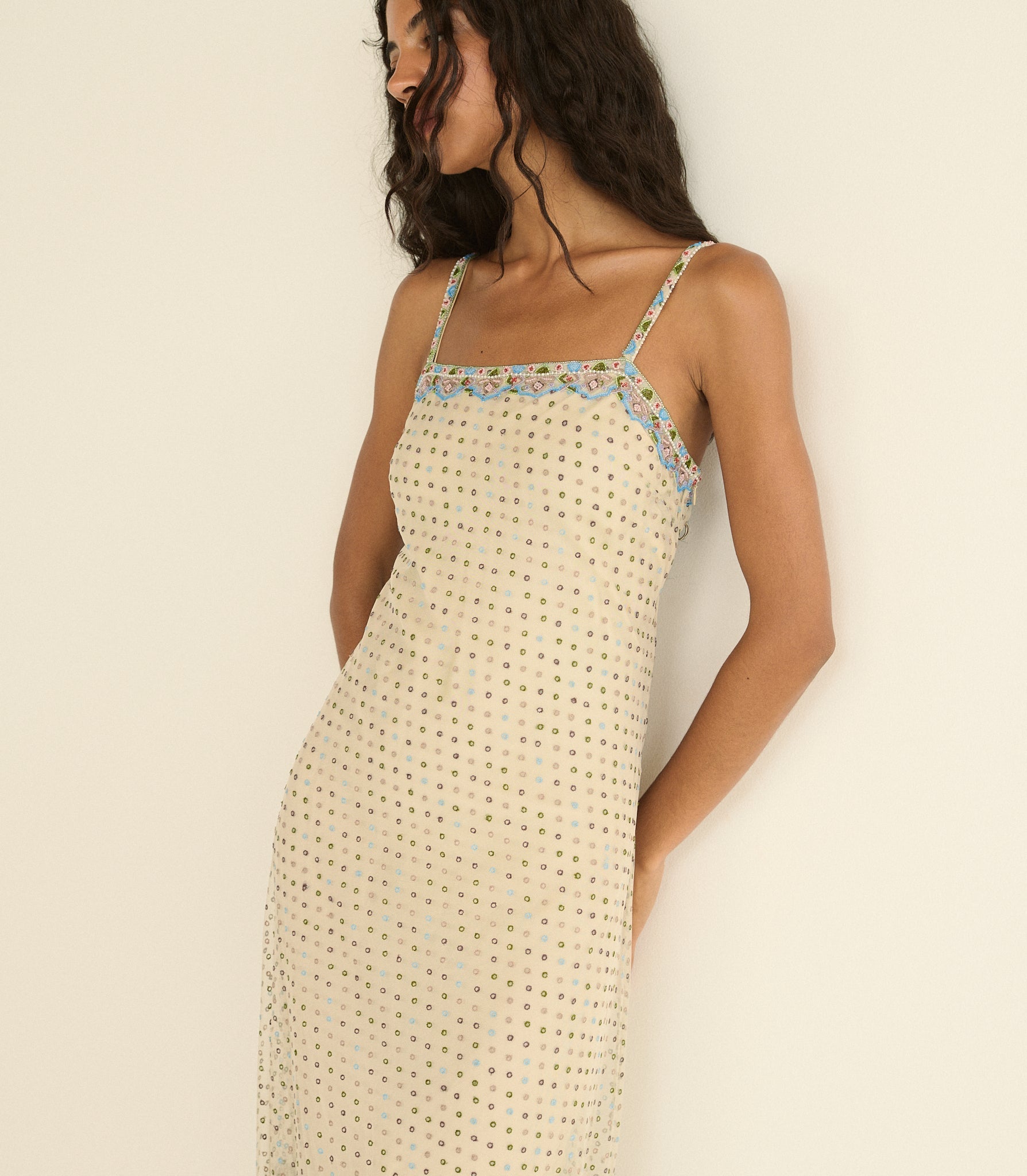 DOEN - ELIDA DRESS - - CANDLELIGHT