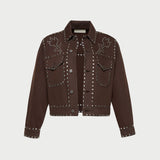 Loeffler Randall - Elijah Studded Denim Jacket