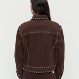 Loeffler Randall - Elijah Studded Denim Jacket