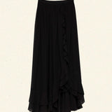 DÔEN - ELISA SKIRT -- BLACK