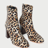 Loeffler Randall - Elise Leopard Jersey Ankle Boot
